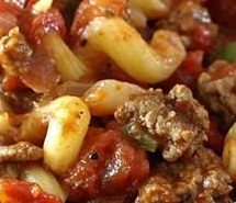 beef and macaroni chili