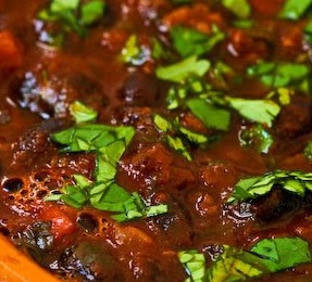 black bean chili