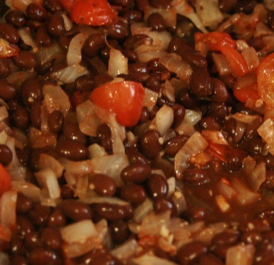 black bean rice chili recipe