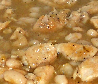 white bean chicken chili