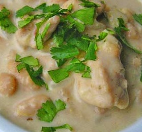 white chicken chili